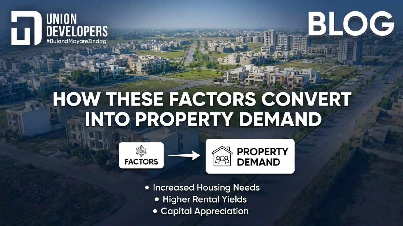 How These Factors Convert into Property Demand