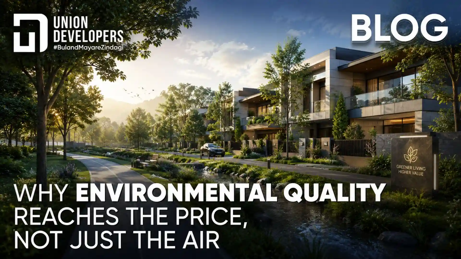 Why Environmental Quality Reaches the Price, not just the Air