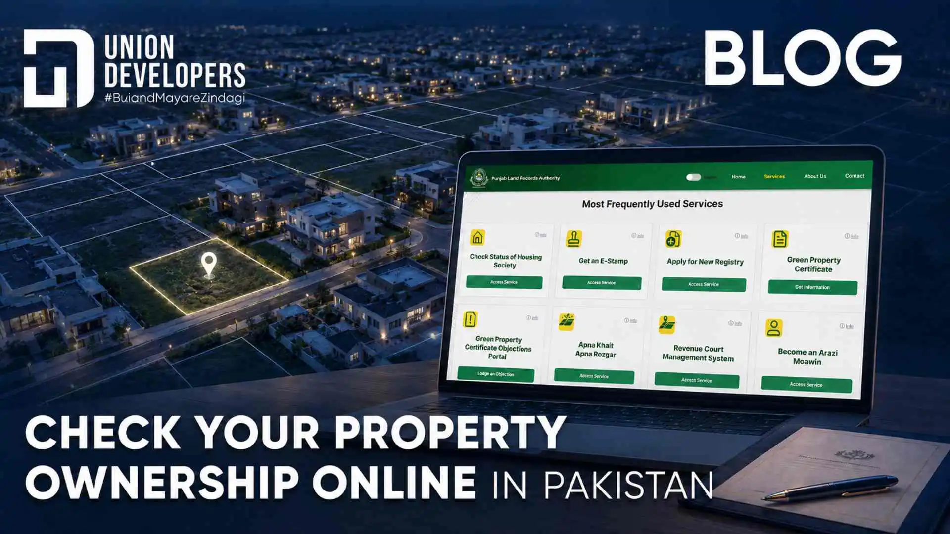 How to Check Your Property Online in Punjab