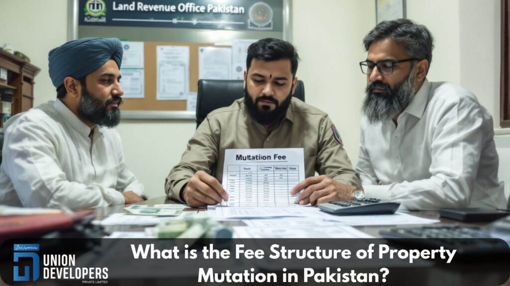 What is the Fee Structure of Property Mutation in Pakistan