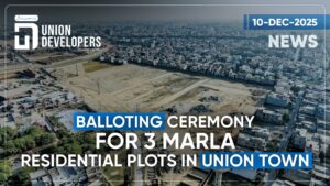 Balloting Ceremony for 3 Marla Residential Plots in Union Town