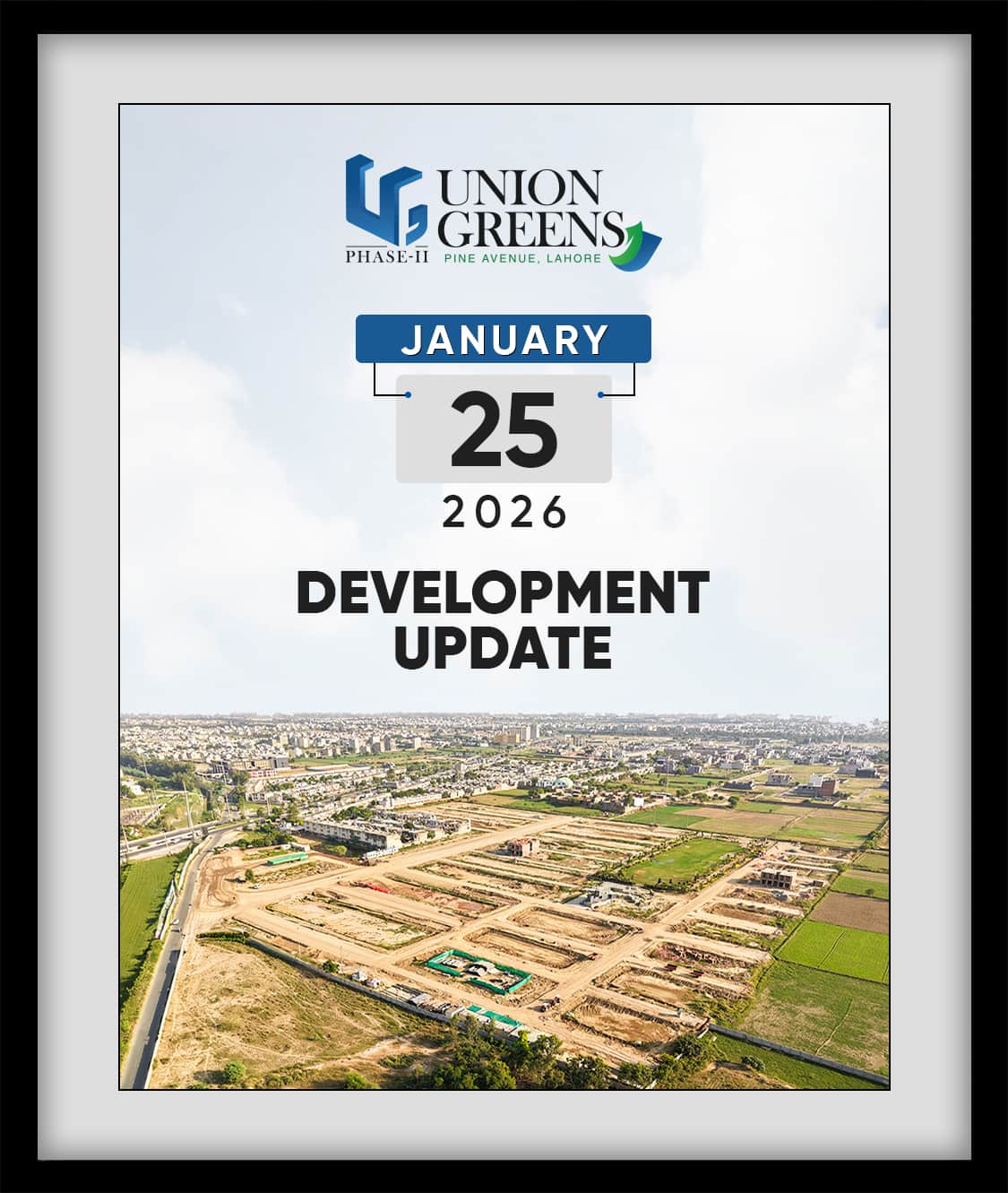 Union Greens Phase II, 25 January 2026