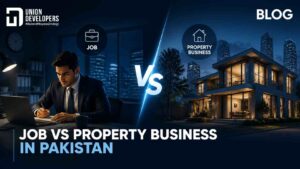 Job vs Property Business in Pakistan Which Path Actually Builds Long-Term Wealth