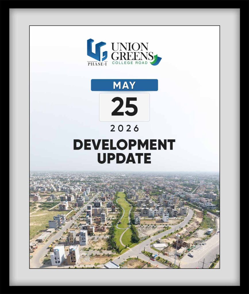 Union Greens, 25 April 2026 development updates