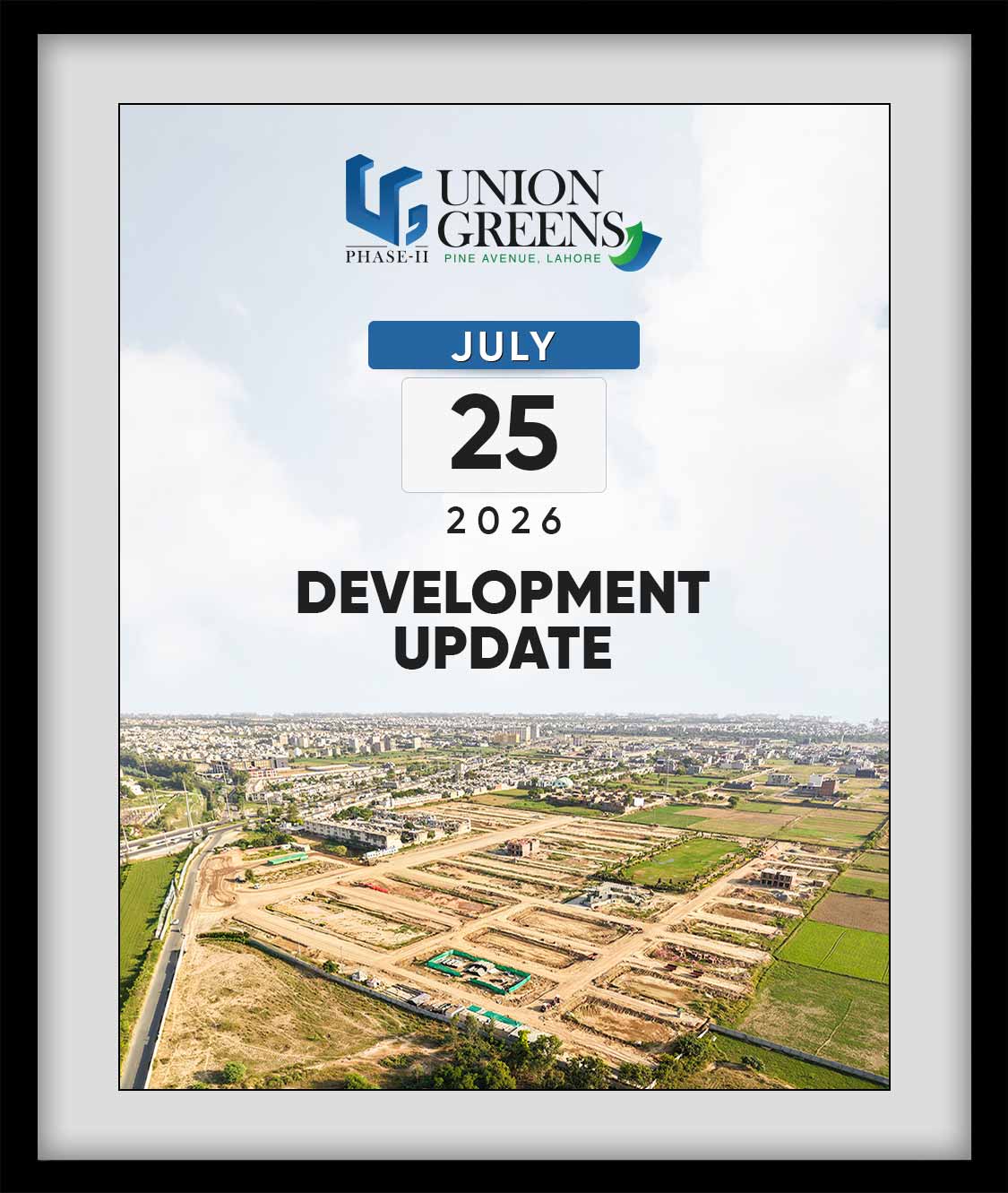 Union Greens Phase II, 25 June 2026