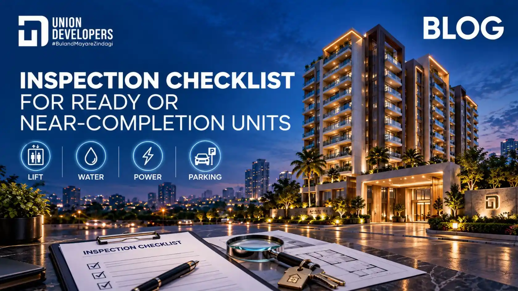 Inspection Checklist for Ready or Near-Completion Units